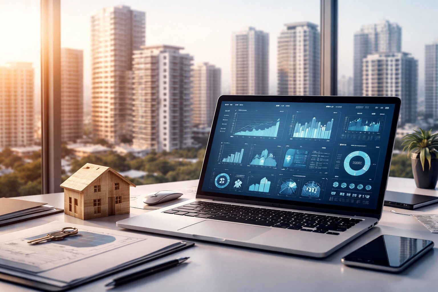 Real estate CRM ERP and HR software